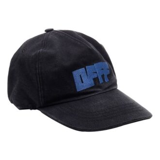 Logo Embroidery Baseball Cap Black Logo Embroidery Baseball Cap Black