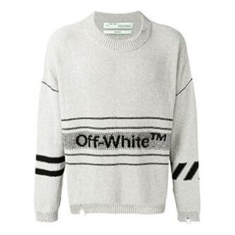 Logo Intarsia Gray