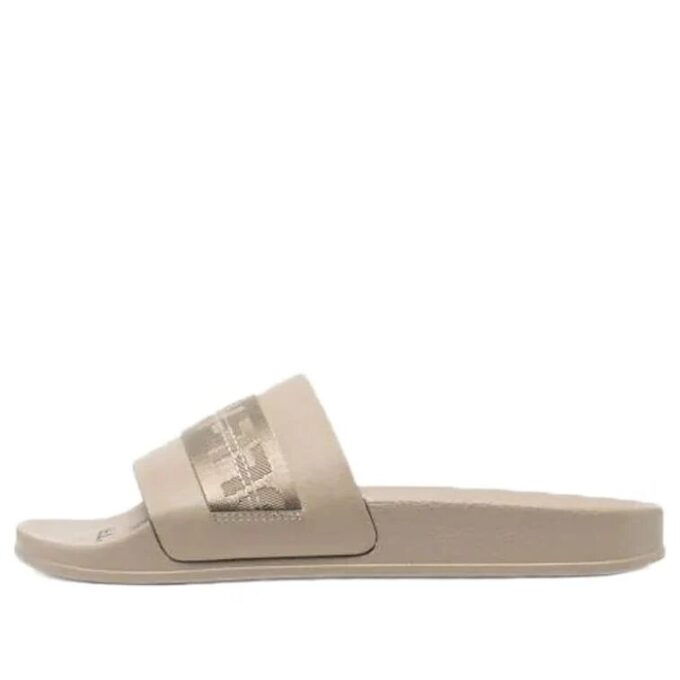 Logo Khaki Slippers
