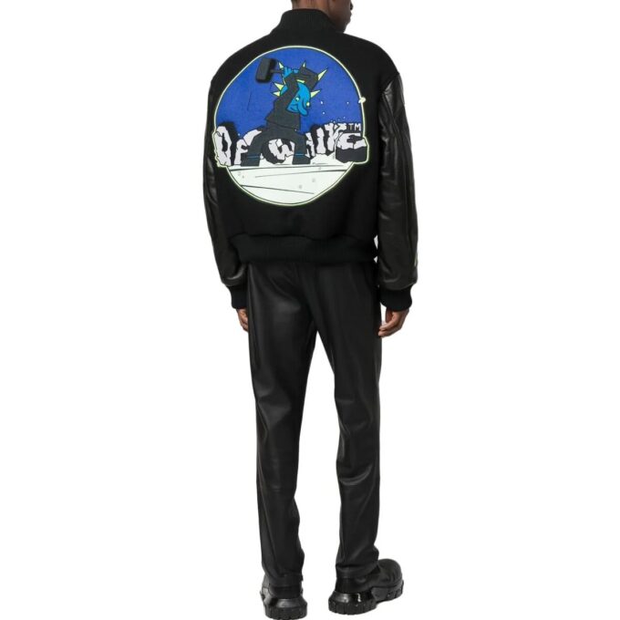 logo-patch Varsity Jacket