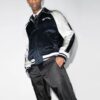 Logo Print Bomber Jacket