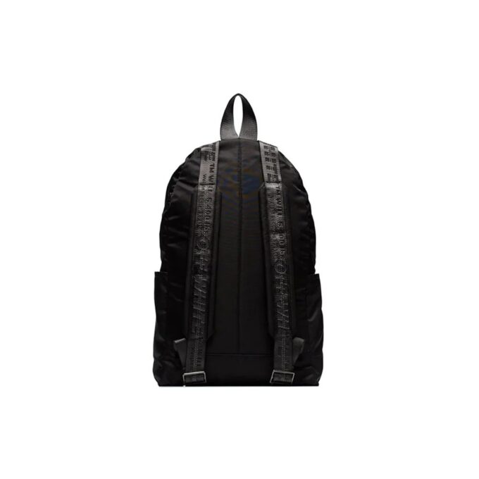 logo Printing Backpack Black