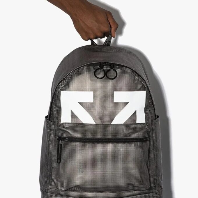 logo Printing Bag Pack Grey