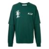 Logo Printing Long Sleeves Green