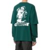 Logo Printing Long Sleeves Green
