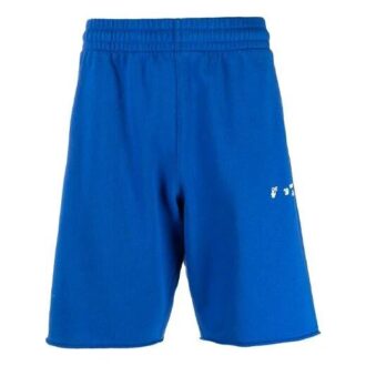 Logo Printing Sports Shorts Slim Fit Version Blue