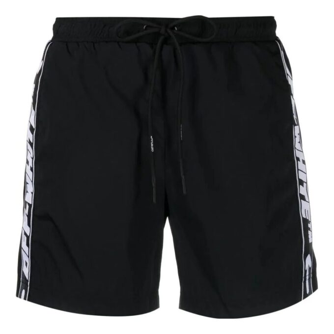 Logo-Tape Swim Shorts