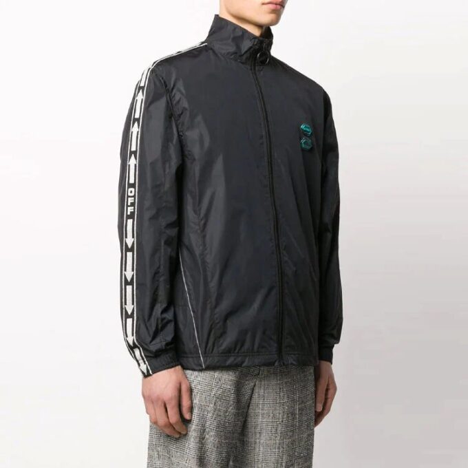 Logo Thin and light Jacket Black