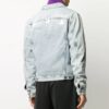 LogoBleachJean Jacket Men’ s Light Blue