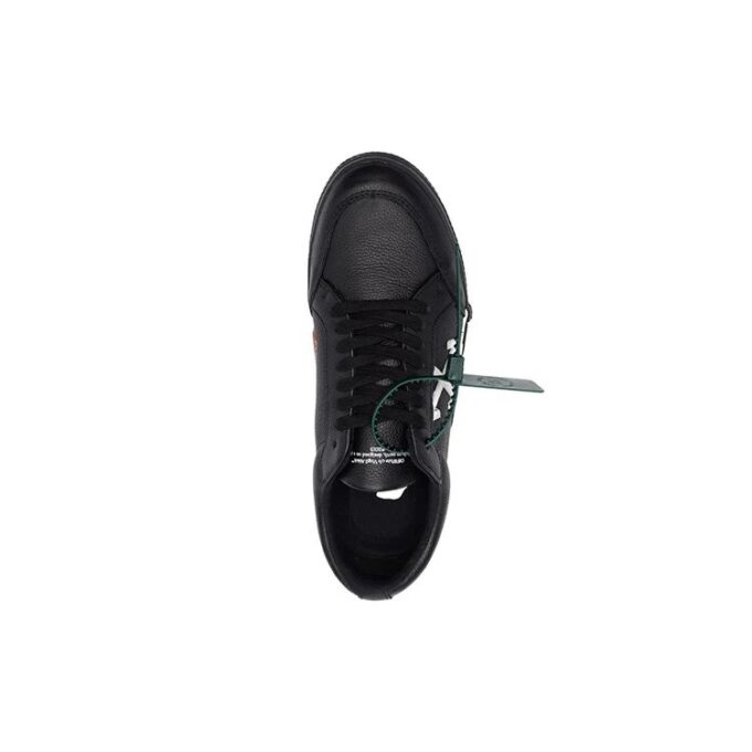 Low Vulcanized Canvas Sneaker “Black White Red”