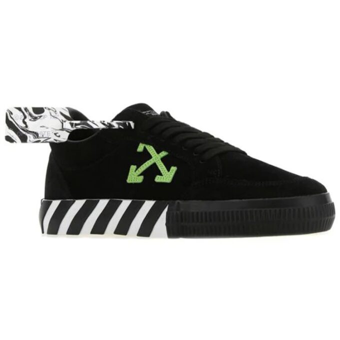 Male Off-White Skate shoes “Black Green”