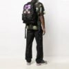 Marker Backpack “Black/Fuchsia”