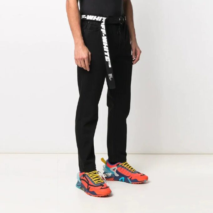 Men’ s SS21 Logo Jeans Pants Black