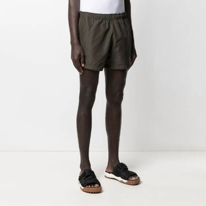 Men’ s SS21 Logo Pants Shorts Slim Fit Brown