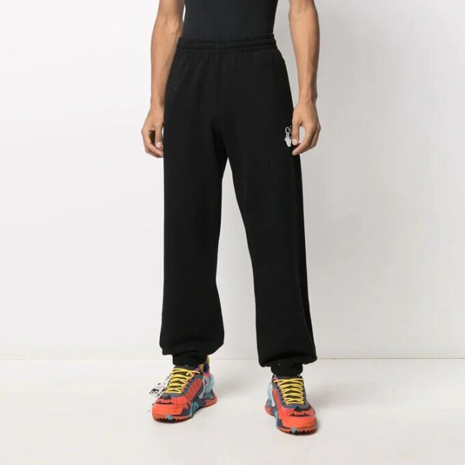 Men’ s SS21 Logo Sports Pants Black