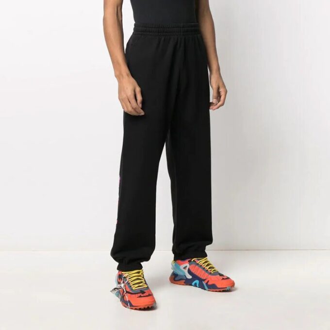 Men’ s SS21 Logo Sports Pants Black