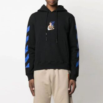 Men’ s SS21 Sports Sweatshirt Oversize Black