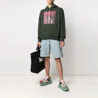 Men’ s SS21 Sweatshirt Oversize Green