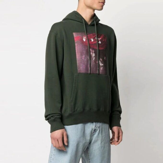 Men’ s SS21 Sweatshirt Oversize Green