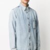 Mens Arrows Denim Long Sleeve Shirt