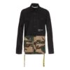 Mens Camouflage Splicing Jacket