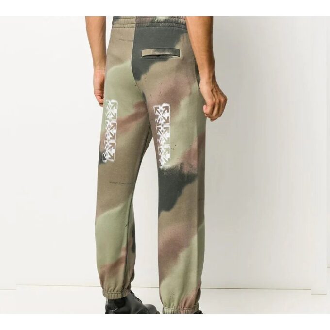 Mens Fw20 Camouflage-print Track Pants