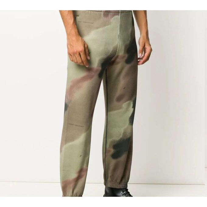 Mens Fw20 Camouflage-print Track Pants