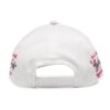 MENS Impressionism Peaked Cap White