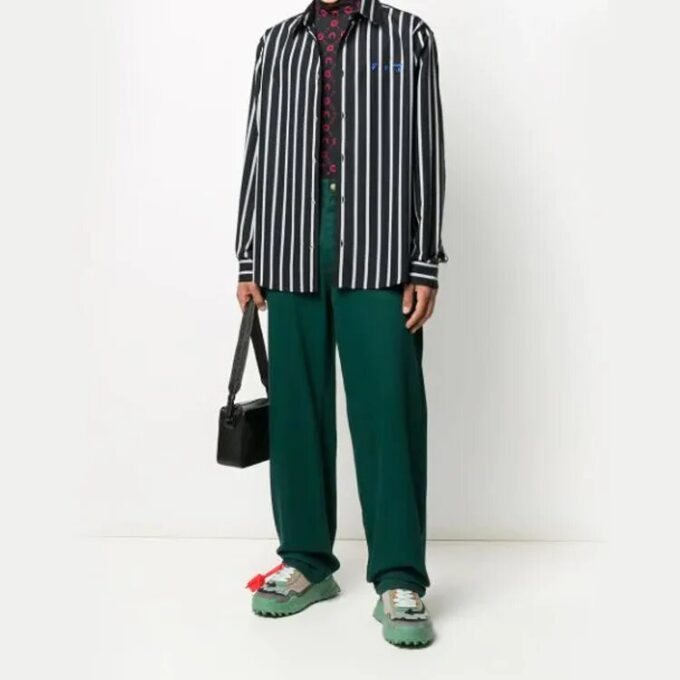 Mens Long Sleeve Stripe Shirts