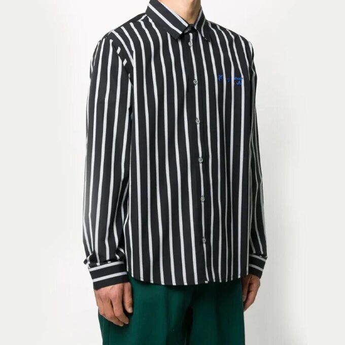 Mens Long Sleeve Stripe Shirts
