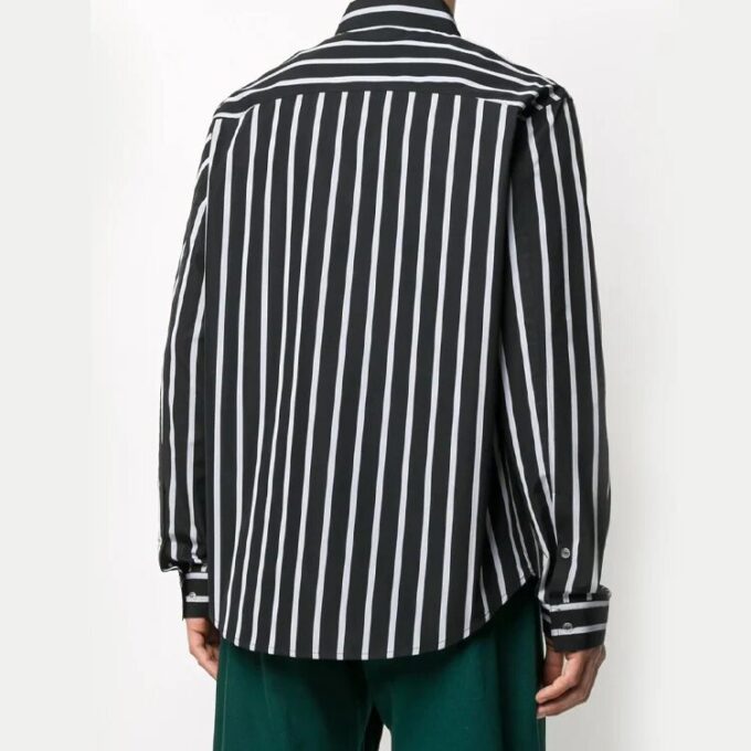 Mens Long Sleeve Stripe Shirts