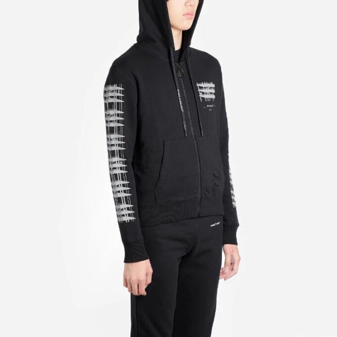 MENS Virgil Abloh Industrial Slim Zipped Black