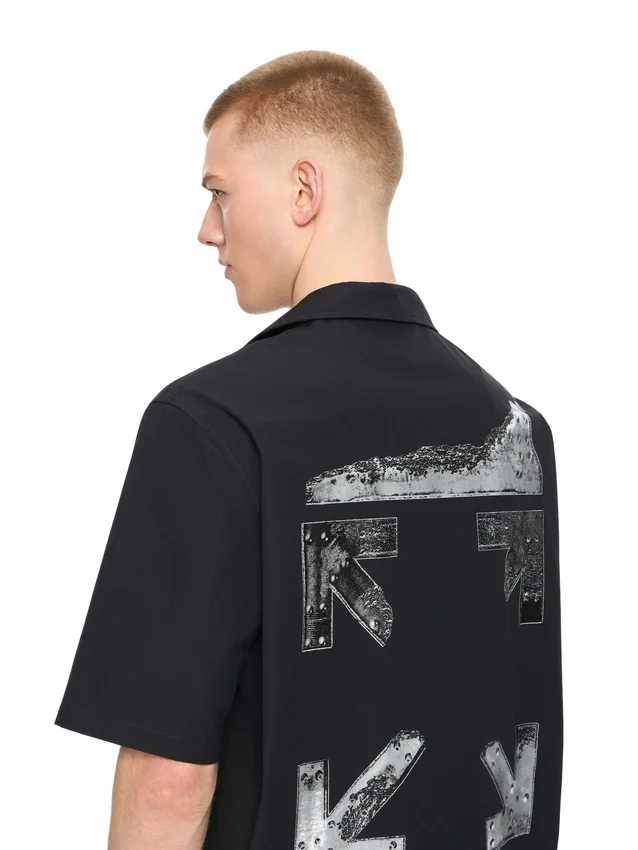Metal Arrow Bowling Shirt Metal Arrow Bowling Shirt