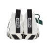 Mid-Top Vulcanised Canvas Sneaker “White Green Black”