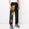 Mona Lisa Applique Logo Sports Pants Men’ s Black