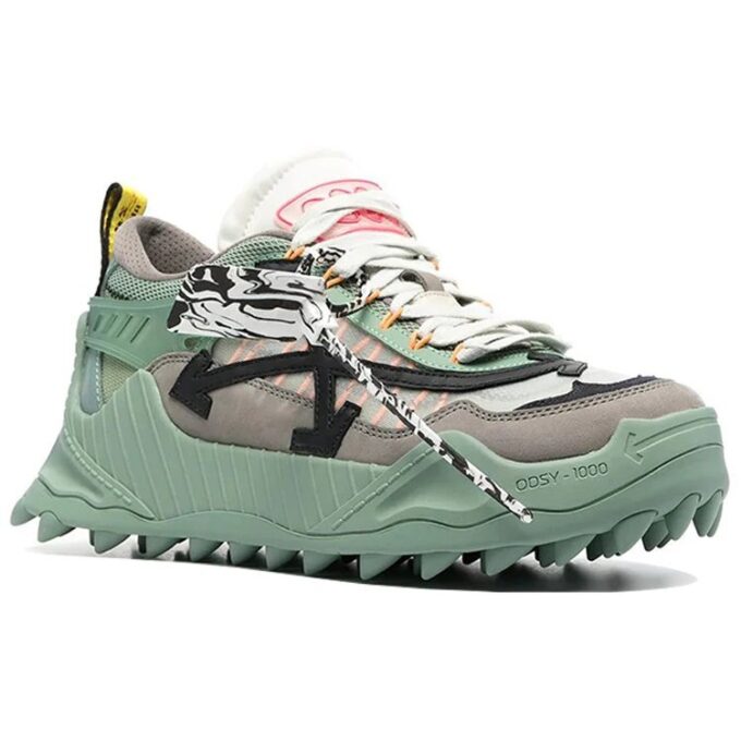 Odsy-1000 Wear-Resistant Running Shoes Black/Green