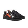 OFF- Carryover low-top leather sneakers “Black”