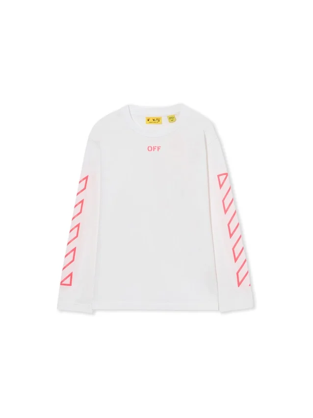 Off Diagonal Long-Sleeved T-shirt Off Diagonal Long-Sleeved T-shirt
