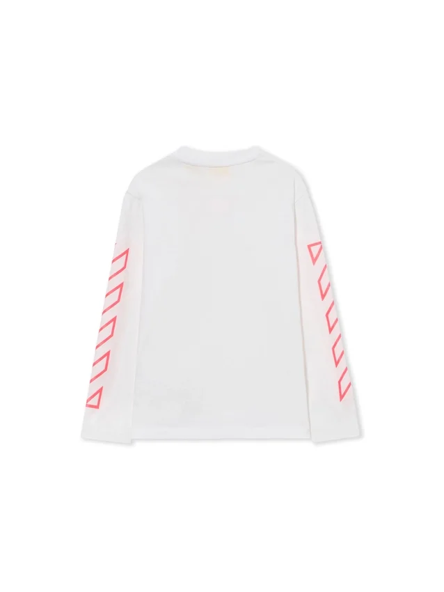 Off Diagonal Long-Sleeved T-shirt Off Diagonal Long-Sleeved T-shirt