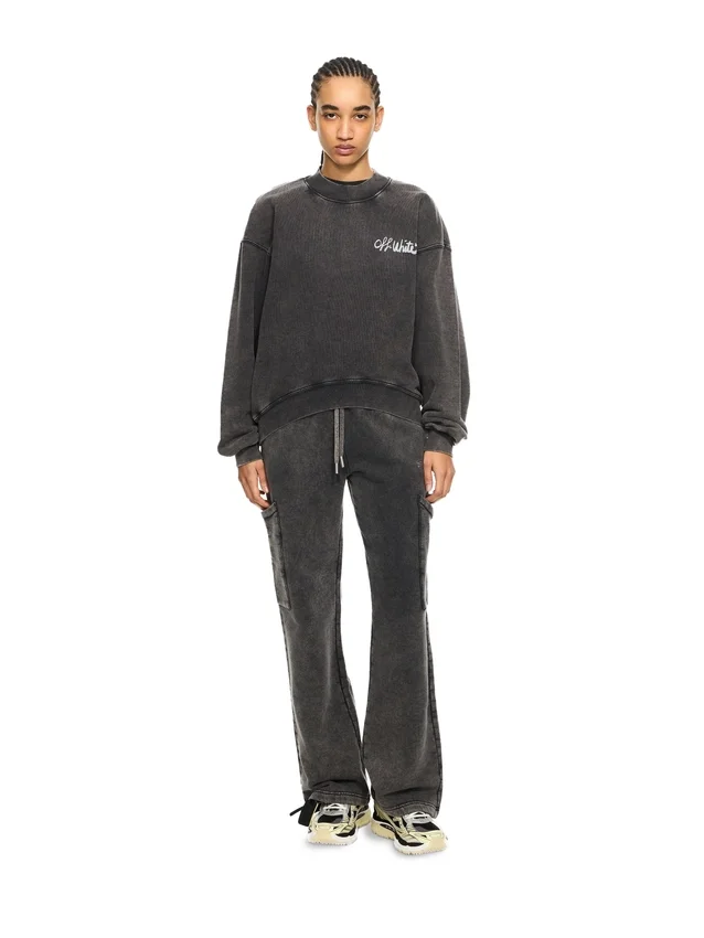 Off Marker Over Crew Sweatshirt Off Marker Over Crew Sweatshirt