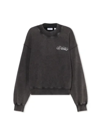 Off Marker Over Crew Sweatshirt