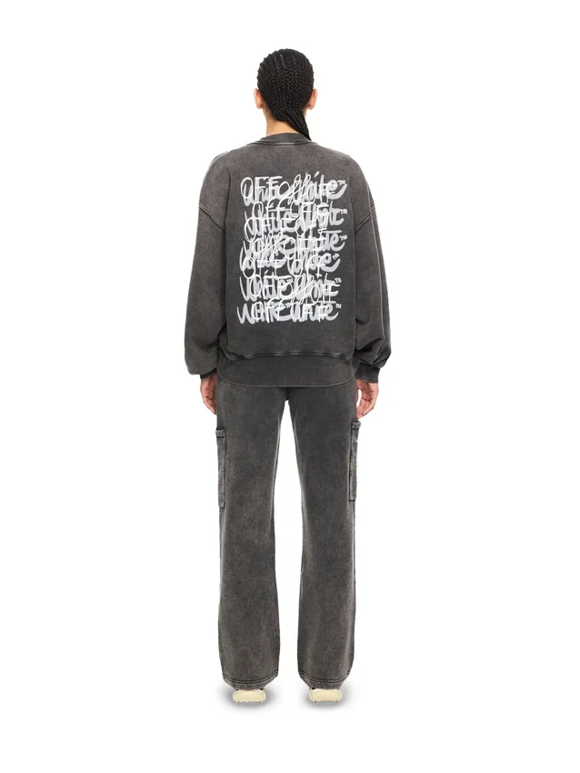 Off Marker Over Crew Sweatshirt Off Marker Over Crew Sweatshirt