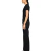 Off Stamp Ribbed Basic T-Shirt Off Stamp Ribbed Basic T-Shirt