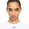Off Stamp Ribbed Long-Sleeved Crewneck Off Stamp Ribbed Long-Sleeved Crewneck