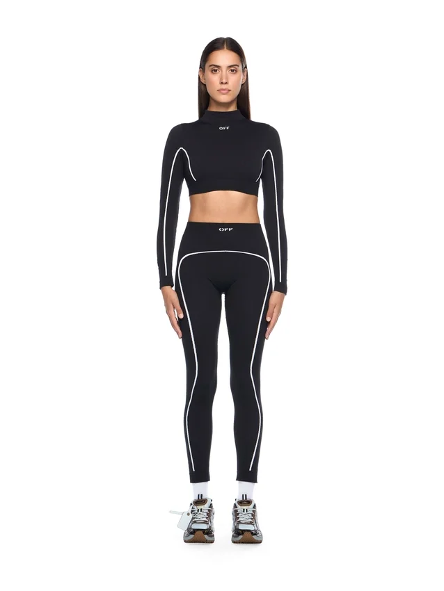 Off Stamp Seamless Crop Top Off Stamp Seamless Crop Top