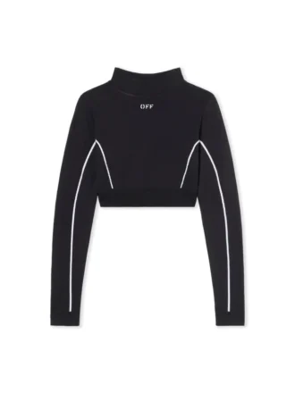 Off Stamp Seamless Crop Top