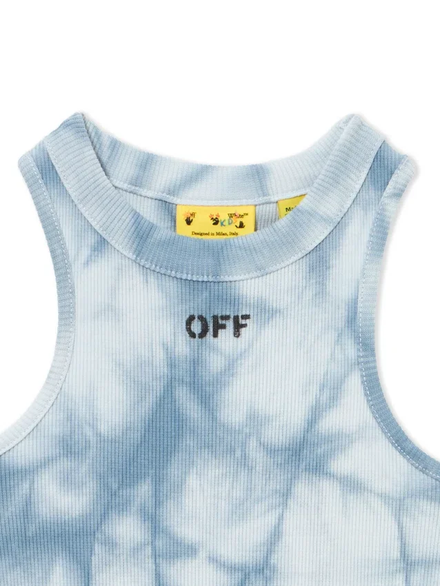 Off Stamp Tie-Dye Ribbed Dress Off Stamp Tie-Dye Ribbed Dress