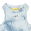 Off Stamp Tie Dye Ribbed Top Off Stamp Tie Dye Ribbed Top
