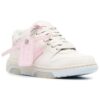 OFF-THITE Out Of Office Arrow-motif Low-top Sneakers Pink