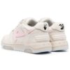 OFF-THITE Out Of Office Arrow-motif Low-top Sneakers Pink